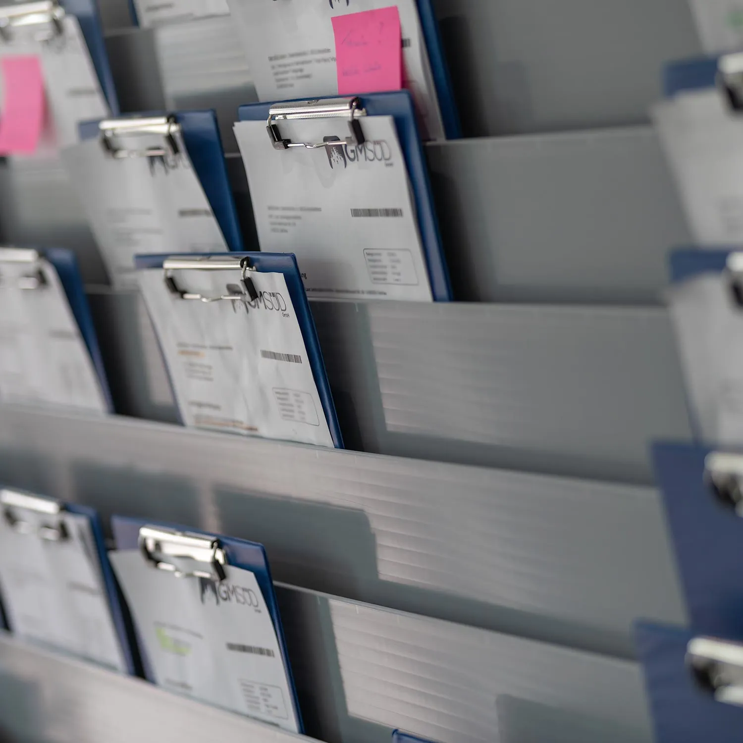 Briefkastenanlage in einem betreuten Wohnobjekt